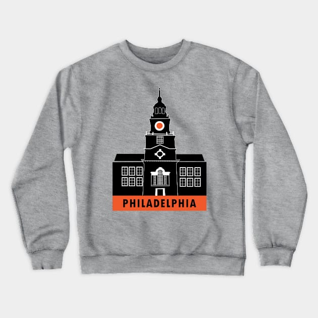 Philadelphia Crewneck Sweatshirt by MAS Design Co